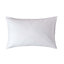 Homescapes White Egyptian Cotton Satin Stripe Housewife Pillowcase 330 TC