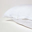 Homescapes White Egyptian Cotton Super Soft V Shaped Pillowcase 330 TC