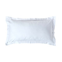 Homescapes White Egyptian Cotton Ultrasoft King Size Oxford Pillowcase 330 TC