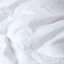 Homescapes White Linen Deep Fitted Sheet, Double