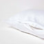 Homescapes White V Shaped Pillowcase Organic Cotton 400 Thread Count