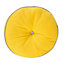 Homescapes Yellow and Grey Round Floor Cushion