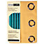 Homescapes Yellow Herringbone Chevron Blackout Curtains Pair Eyelet Style, 46x90"