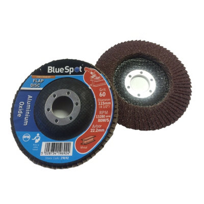 Homesmart 1 Packs 115mm Flap Disc 60 Grit Zirconium Oxide for Angle Grinder