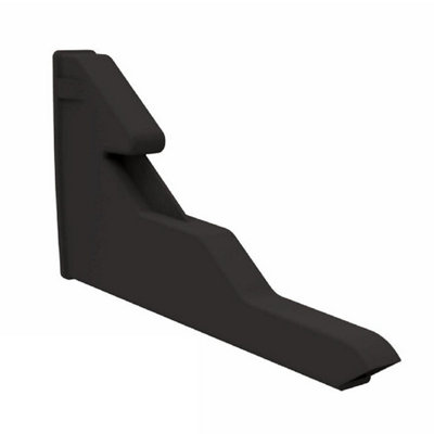 Homesmart 100 x Black Low Profile Brick Tunnel Weep Vents for Cavity Wall
