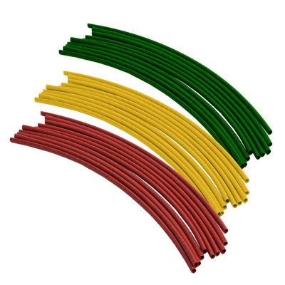 HomeSmart 30 x Flame Retardant Mixed Heat Shrink Tubing 300mm for Electric Wire Cable Sleeving