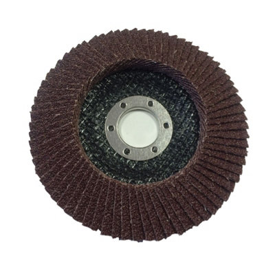 Homesmart 50 Packs 115mm Flap Disc 60 Grit Aluminium Oxide for Angle ...