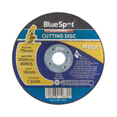 HomeSmart Pack of 20 Metal Cutting Discs 75mm x 1.6mm for 3