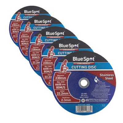 PACK OF 30) 75mm (3") Stainless Steel Cut Off Discs - Air
