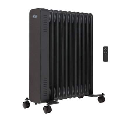 HomeStyleStore Anthracite 2500W UK Plug In Oil Filled Smart WiFi ...