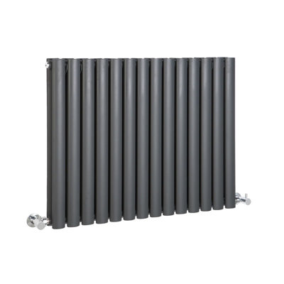 HomeStyleStore Anthracite Double Oval Panel Horizontal Designer ...