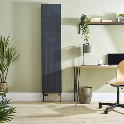 HomeStyleStore Anthracite Type 20 Vertical Double Panel Convector ...
