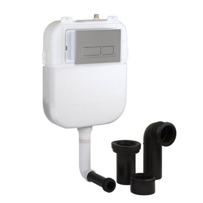 HomeStyleStore Back to Wall Toilet WC Concealed Cistern Rectangular ...