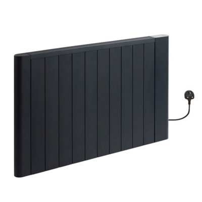HomeStyleStore Black 1800W UK Plug In Dry Heat Smart WiFi Electric ...