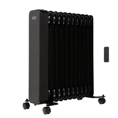 HomeStyleStore Black 2500W UK Plug In Oil Filled Smart WiFi Electric ...