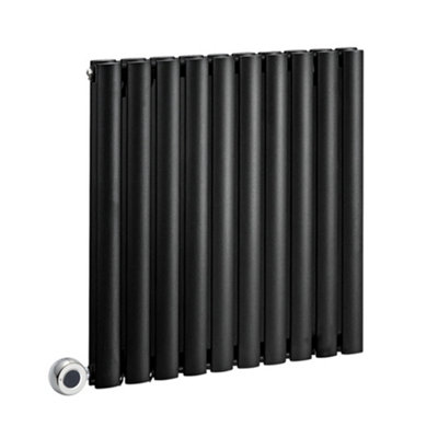 HomeStyleStore Black Double Oval Panel Horizontal WiFi Electric ...