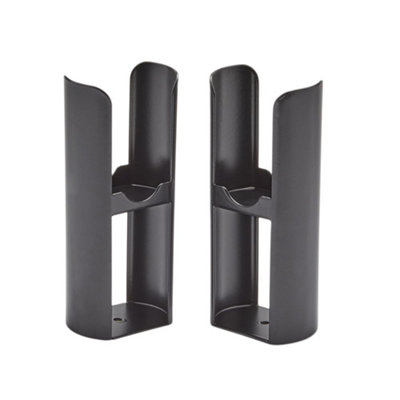 HomeStyleStore Black Radiator Floor Mounting Feet