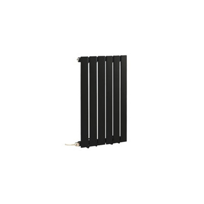 HomeStyleStore Black Single Flat Panel Electric Horizontal Designer ...