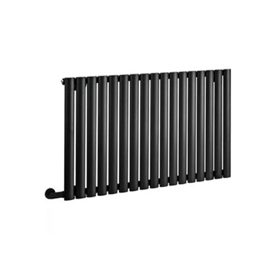 HomeStyleStore Black Single Oval Panel Electric Horizontal Designer ...