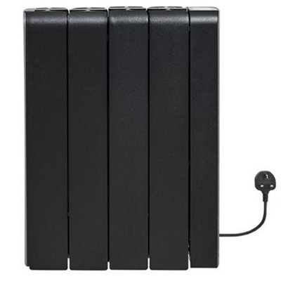 HomeStyleStore Graphite UK Plug In Ceramic Core WiFi Smart Electric ...
