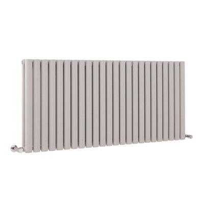 HomeStyleStore Light Grey Horizontal Double Oval Panel Designer ...