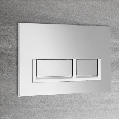 HomeStyleStore White Bathroom Wall Hung Square Toilet WC Short Wall ...