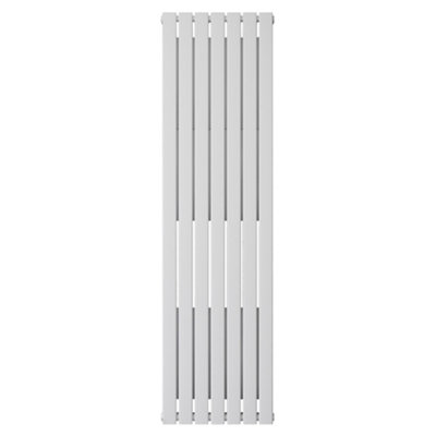 HomeStyleStore White Double Flat Panel Vertical Convector Radiator ...