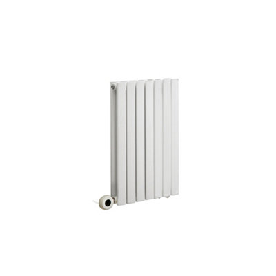 HomeStyleStore White Double Flat Panel WiFi Electric Horizontal ...