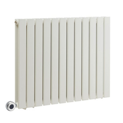 HomeStyleStore White Double Flat Panel WiFi Electric Horizontal ...