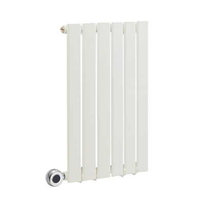 HomeStyleStore White Single Flat Panel WiFi Electric Horizontal ...