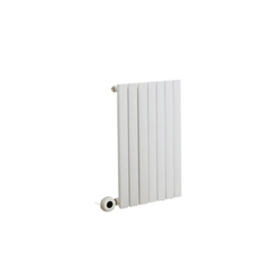 HomeStyleStore White Single Flat Panel WiFi Electric Horizontal ...