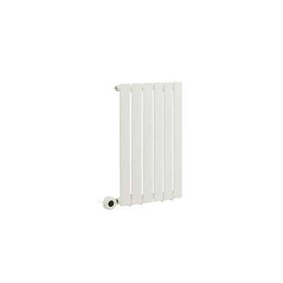 HomeStyleStore White Single Flat Panel WiFi Electric Horizontal ...