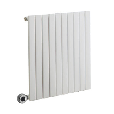 HomeStyleStore White Single Flat Panel WiFi Electric Horizontal ...