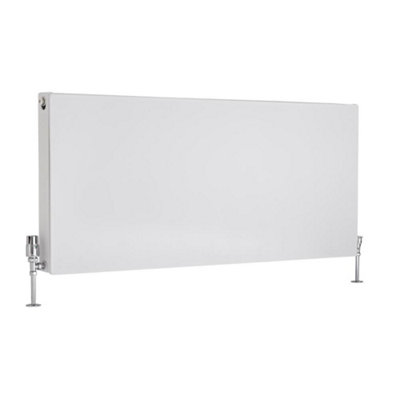 HomeStyleStore White Type 21 Double Flat Panel Plus Horizontal ...