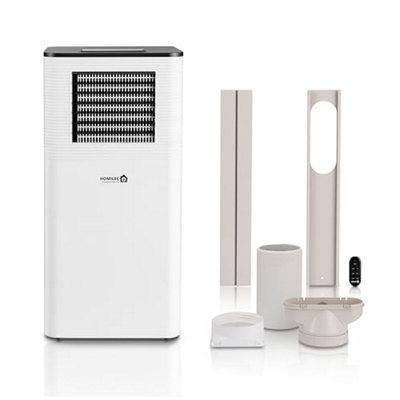 Homilec Portable Air Conditioner - 9000 BTUs, 4-in-1 Cooling ...
