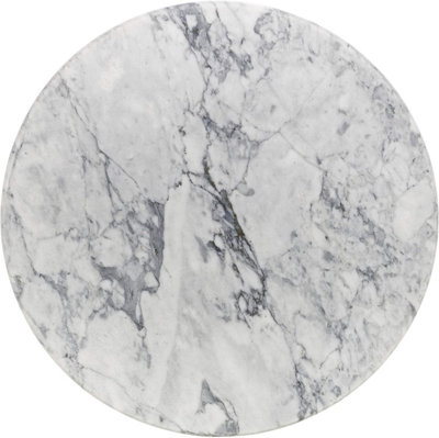 Homiu Marble Chopping Board Round, Worktop Protectors Heat Resistant, Non-Slip Cutting Board