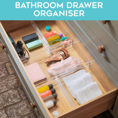Plastic drawer divider discount