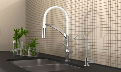 Hommix Lily Chrome 304 Stainless Single Water Dispensing Tap