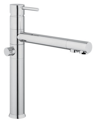 Hommix Picasso Chrome 3-Way Tap (Triflow Filter Tap)