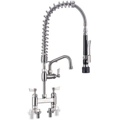 Hommix Udine Bridge Commercial Restaurant Kitchen Pre-Rinse Spray Tap