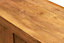 Hommoo Light Mango Wood Large Coffee Table