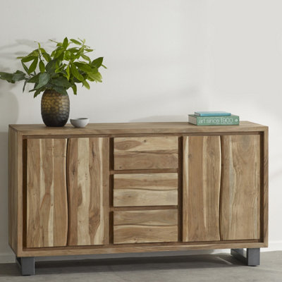 Hommoo Wood Extra Large Sideboard