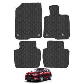 Honda ZR-V 2023-Onwards Car Floor Mats Rubber Tailored Fit Set Heavy-Duty 4pcs