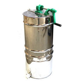Honey Extractor with Filter Manual Operation