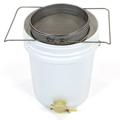 Honey Settling Tank 20 Litre with Double Strainers - 6