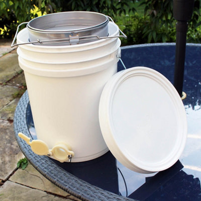 Honey Settling Tank 20 Litre with Double Strainers - 8