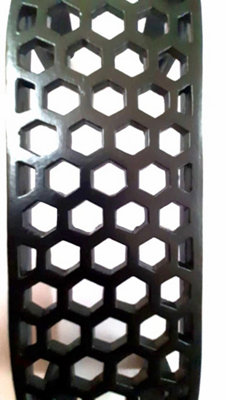 Honeycomb Air Brick/Vent Antique Black 9" 3