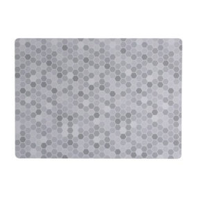Honeycomb Grey Placemat (Pack of 3)
