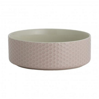 Honeycomb Pink Pet Bowl 15x5cm Price Comparisons | Compare The Build