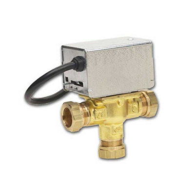 Honeywell 28mm 3 Port Mid Pos Valve V4073A1088 V4073A 1088 - Normally Closed Price Comparisons | Compare The Build